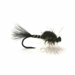 Guideline Hatching Midge Bleck/Grey #18
