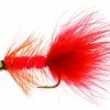 Unique Flies Dog Nobbler Propeller Flou Red Kamasan B170 #4