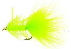 Unique Flies Dog Nobbler Flou Green Kamasan B170 #4