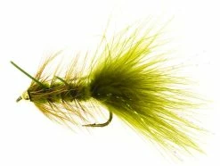 Unique Flies Dog Nobbler Olive Kamasan B170 #4