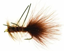 Unique Flies Dog Nobbler Brown Kamasan B170 #4