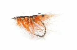 Unique Flies Polarrejen Fire Orange Gamakatsu F314 #4