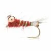 Unique Flies Hare's Ear Jig (BH) Copper Red TMC 3761 #12
