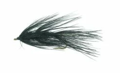 Unique Flies Omø Børsten Black TMC 200R #6