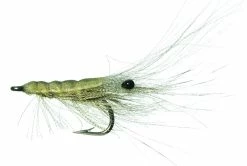 Unique Flies Organza Shrimp Hvid TMC 811S #10