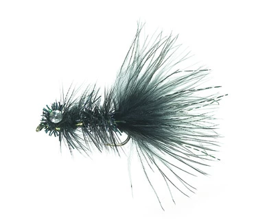 Unique Flies Krystal Bugger Black Daiichi 1720 #6 1 Unique Flies Krystal Bugger Black Daiichi 1720 #6