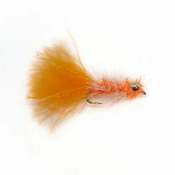 Unique Flies Krystal Bugger Fluo Orange Daiichi 1720 #8
