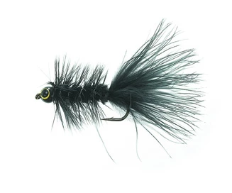 Unique Flies Dog Nobbler Black Daiichi 2220 #8 1 Unique Flies Dog Nobbler Black Daiichi 2220 #8