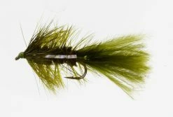 Unique Flies Holoside Bugger Olive