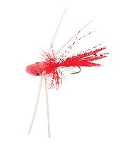 Unique Flies Trout Popper Red TMC 5212 #10