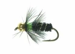 Unique Flies Bead Head Black Devil Black TMC 3761 #10