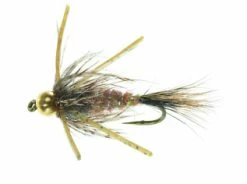 Unique Flies BH Rubber Legs Squirrel Squirrel TMC 5263 #10