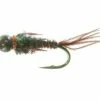 Unique Flies Bead Head Flashback PT Brown TMC 3761 #12