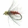 Unique Flies BH S. Lummes Puppa Brown/Orannge Daiichi 1180 #10