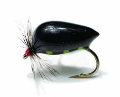 Unique Flies Fjell Puppan Black Daiichi 1180 #12