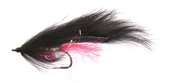 Unique Flies Zonker Minnow Black Daiichi 2421 #6