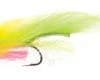 Unique Flies Zonker Minnow Chartreuse Daiichi 2421 #6
