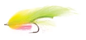 Unique Flies Zonker Minnow Chartreuse Daiichi 2421 #6